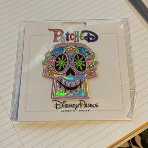 Coco Sugar Skull Patched Iron On